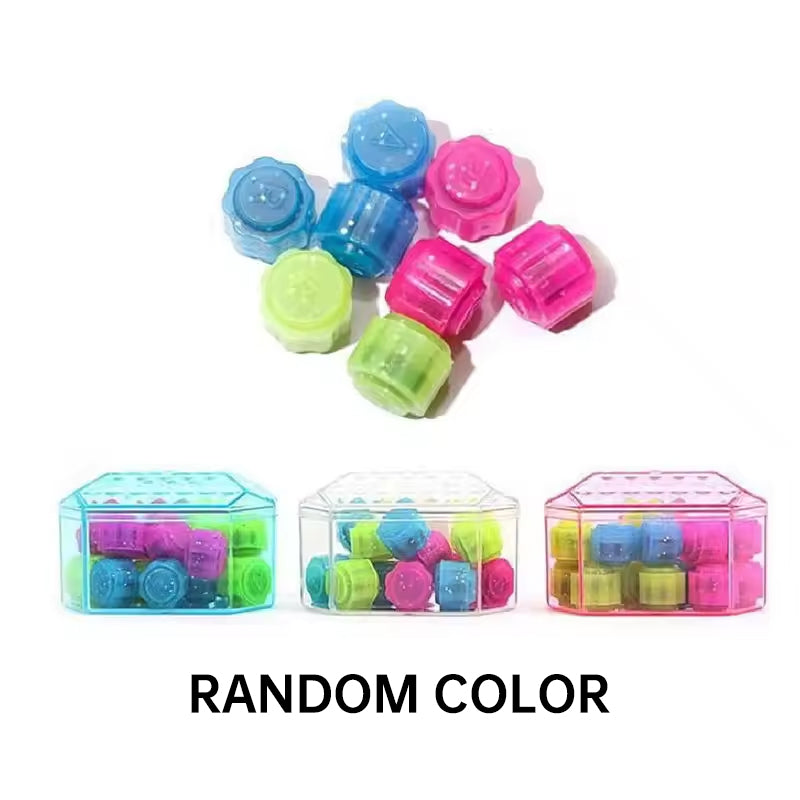 12-piece Gonggi set in storage box for traditional dice game, trains hand - eye coordination